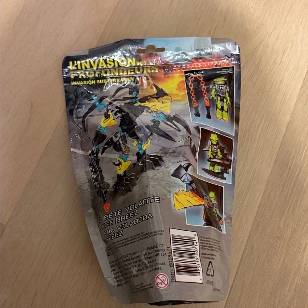 Lego hero factory invasion from below flyer beast versus breez set 44020 new